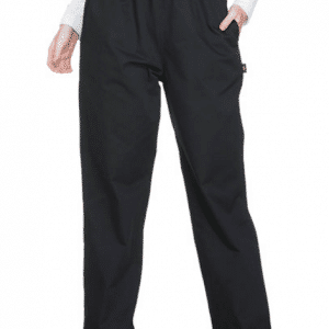 2001-010 Traditional Chef Pant – Black