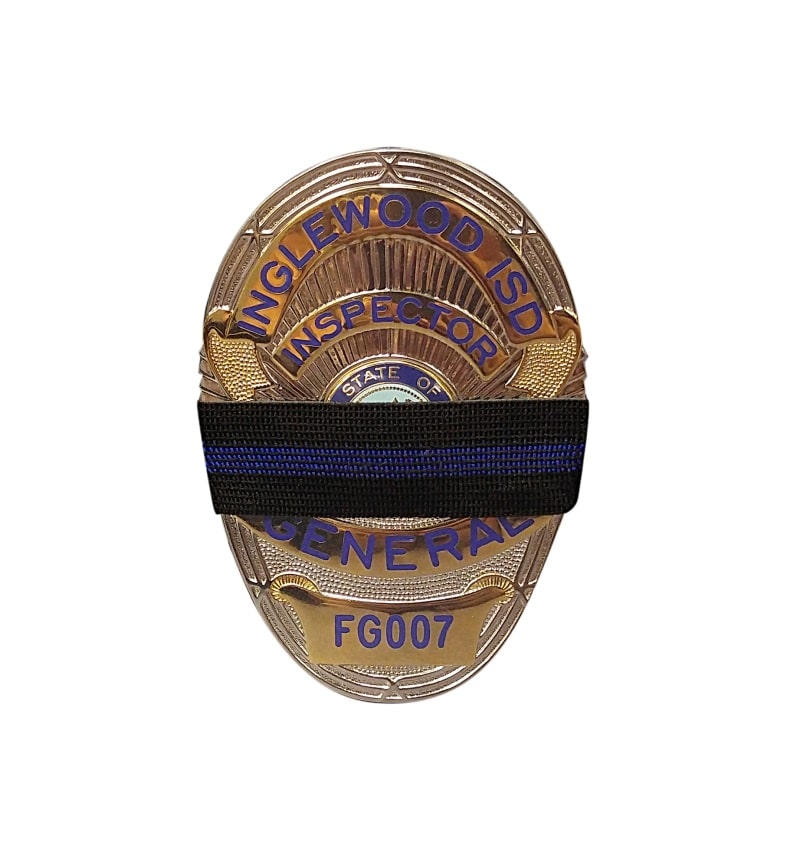 PACKAGE OF 2 Trooper Sheriff Thin Blue Line mourning bands Police 